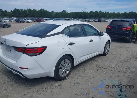 2024 Nissan Sentra S Xtronic Cvt from USA, damaged, VIN 3N1AB8BV8RY214102